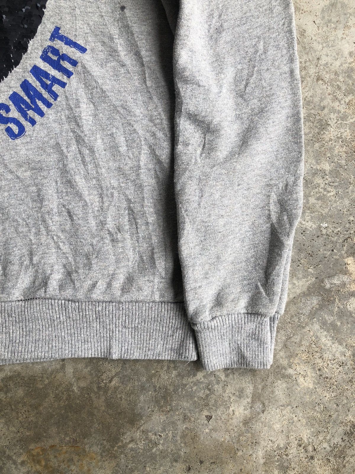 If Six Was Nine × Japanese Brand × Vintage Vintage Skull Wearing American Helmet Sequins Hoodie Size US M / EU 48-50 / 2 - 8 Thumbnail