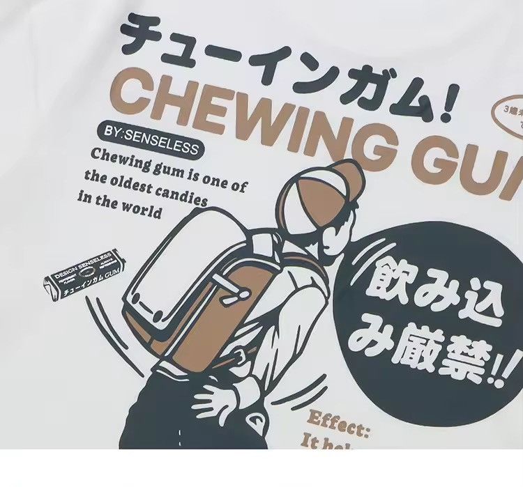 Japanese Brand Japanese Style White Printed T-shirt Tee Short Sleeve Size US M / EU 48-50 / 2 - 3 Thumbnail