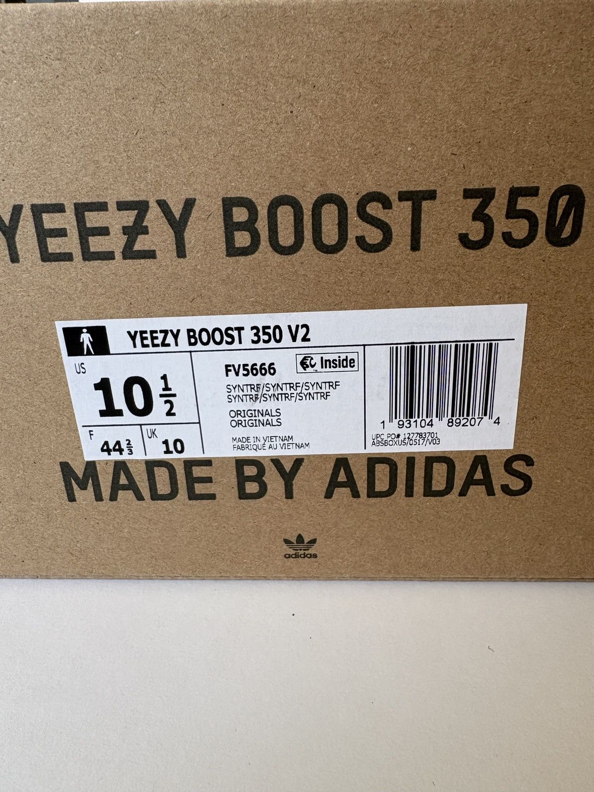 Adidas Adidas Yeezy 350 V2 Synth (Reflective) Size US 10.5 / EU 43-44 - 15 Thumbnail