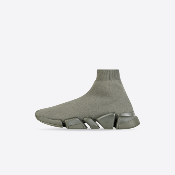 Balenciaga o1tr1nto0525 Speed 2.0 Monocolor Recycled Knit Sneakers Size US 11 / EU 44 - 2 Thumbnail