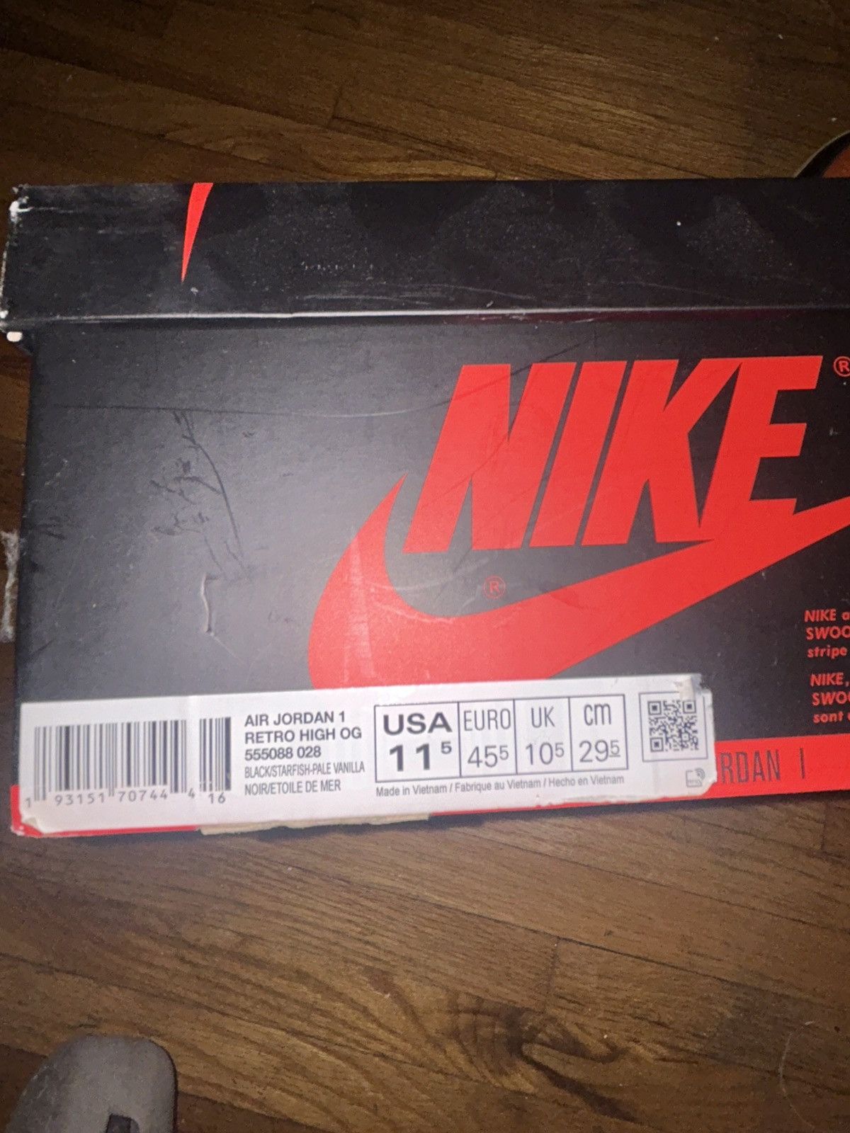Jordan Brand Jordan 1 shattered backboards Size US 11.5 / EU 44-45 - 6 Thumbnail