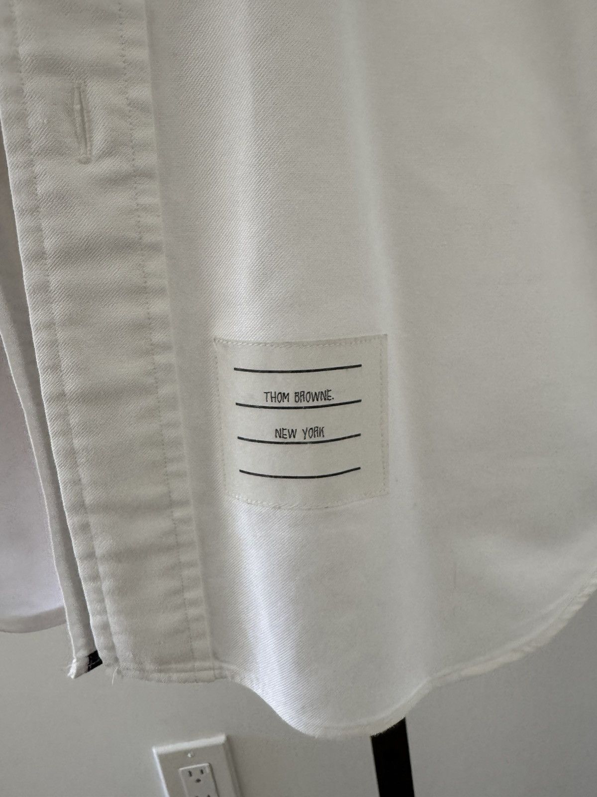 Thom Browne Thom Browne white Oxford shirt Size US M / EU 48-50 / 2 - 8 Thumbnail