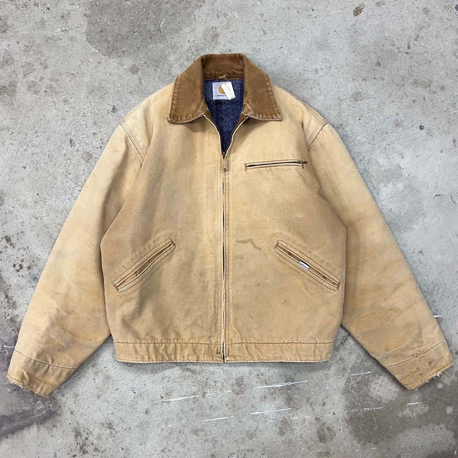 Vintage Union Carhartt Detroit Blanket Jacket Workwear 6BLJ