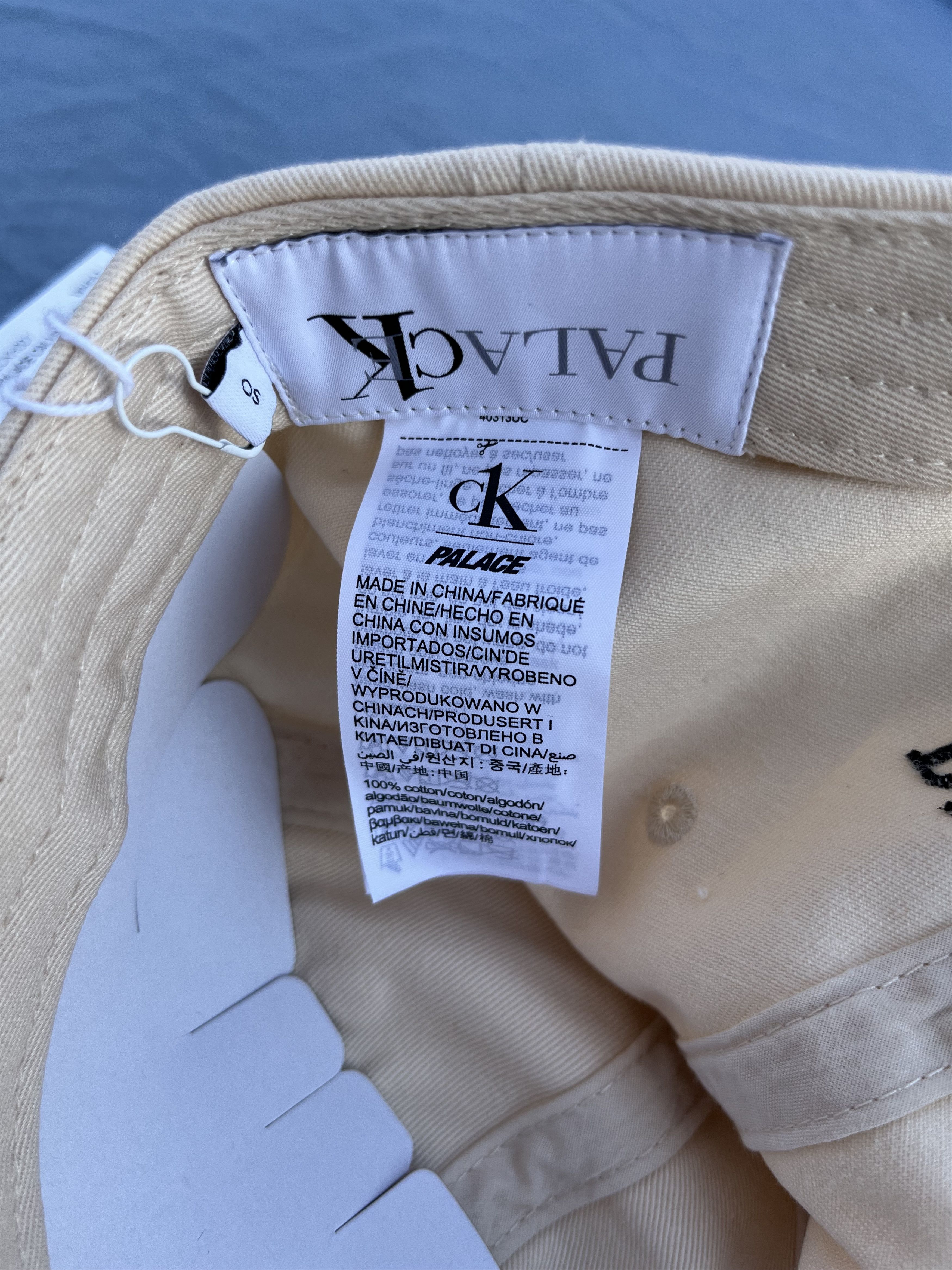 Calvin Klein × Palace Palace x Calvin Klein Wheat 6-Panel Hat Size ONE SIZE - 4 Thumbnail