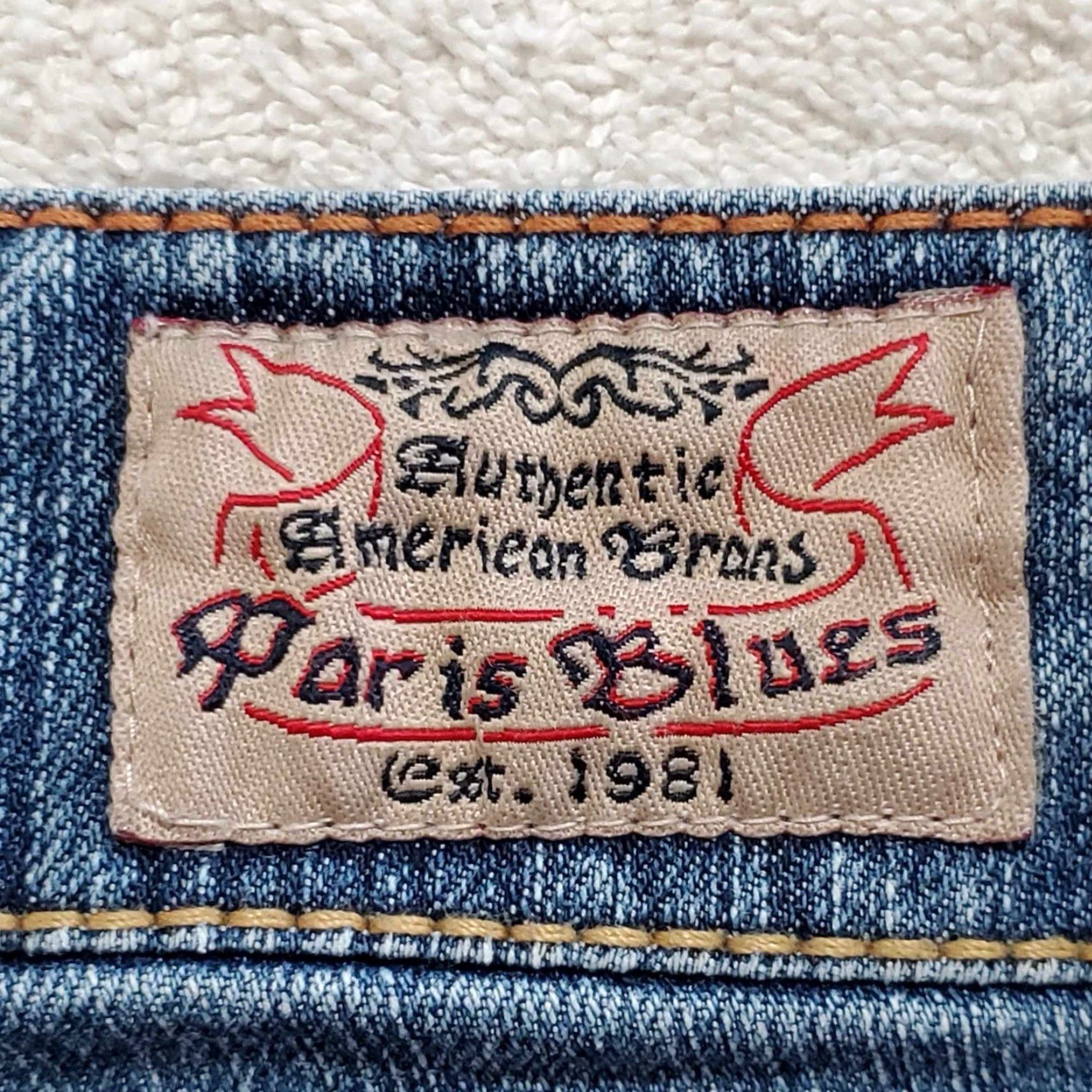 Vintage Paris Blues Skinny Jeans Women's Size 1 Dark Wash Blue Denim Jeans Vintage No Size 25" / US 0 / IT 36 - 2 Thumbnail