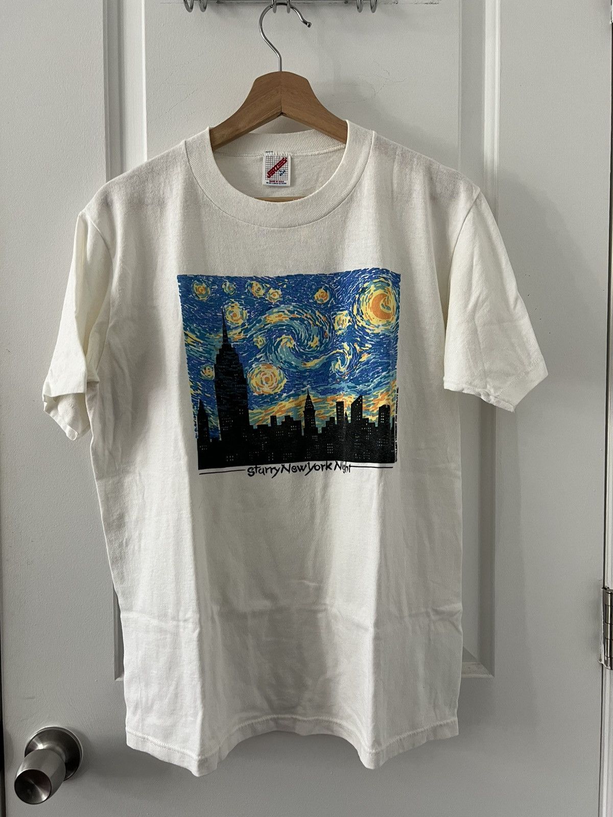 Vintage Vintage Van Gogh Starry Night New York Size US L / EU 52-54 / 3 - 1 Thumbnail