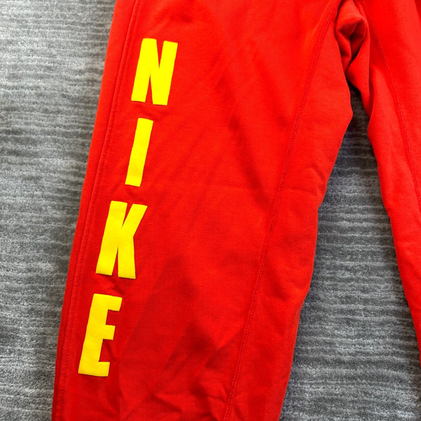 Nike NEW Nike Dri-FIT Pants Mens Large Orange Standard Issue Basketball Gym Training Size US 33 - 5 Thumbnail