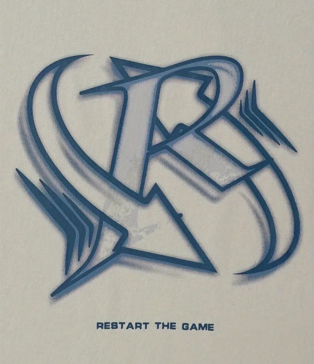 Japanese Brand Oversized Neon Vibe Restart The Game Tshirt Y2K Size US L / EU 52-54 / 3 - 4 Thumbnail