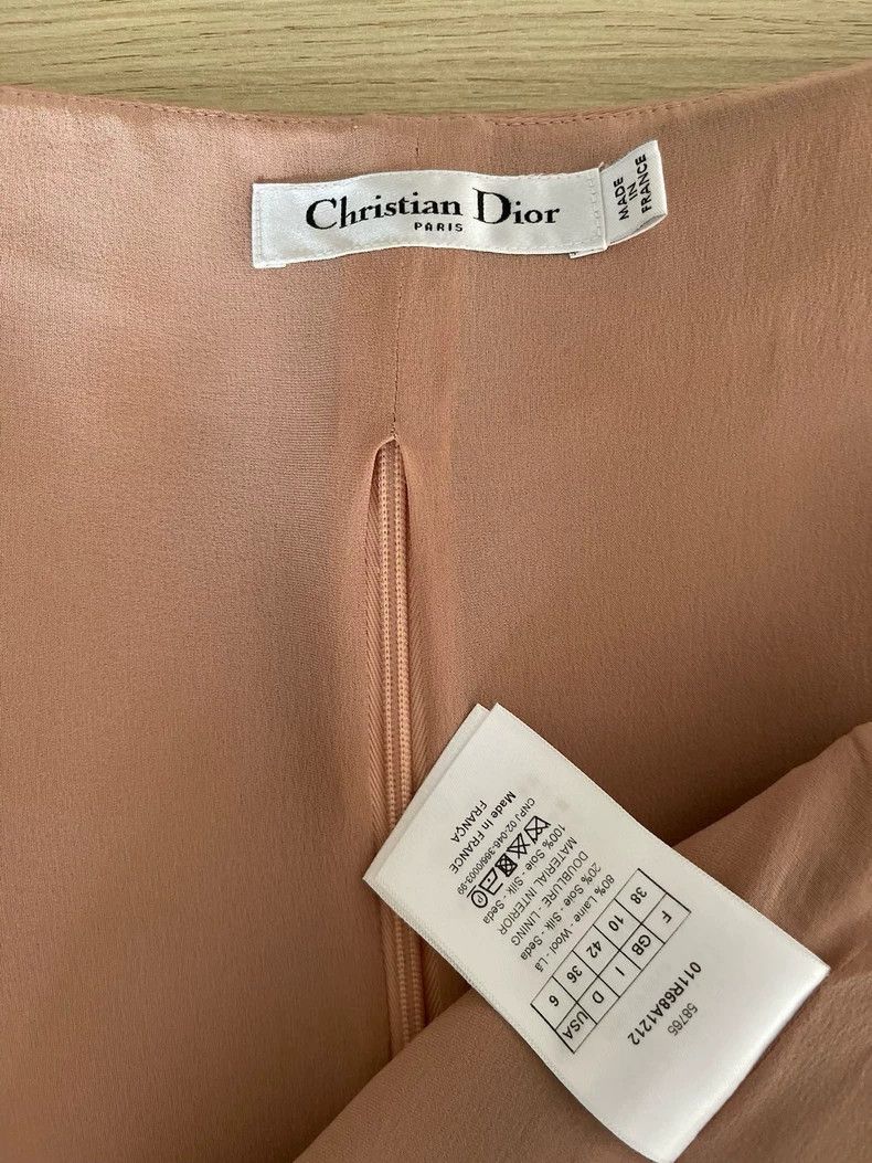 Dior Dior Rose pink small silhouette dress Size XS / US 0-2 / IT 36-38 - 3 Thumbnail