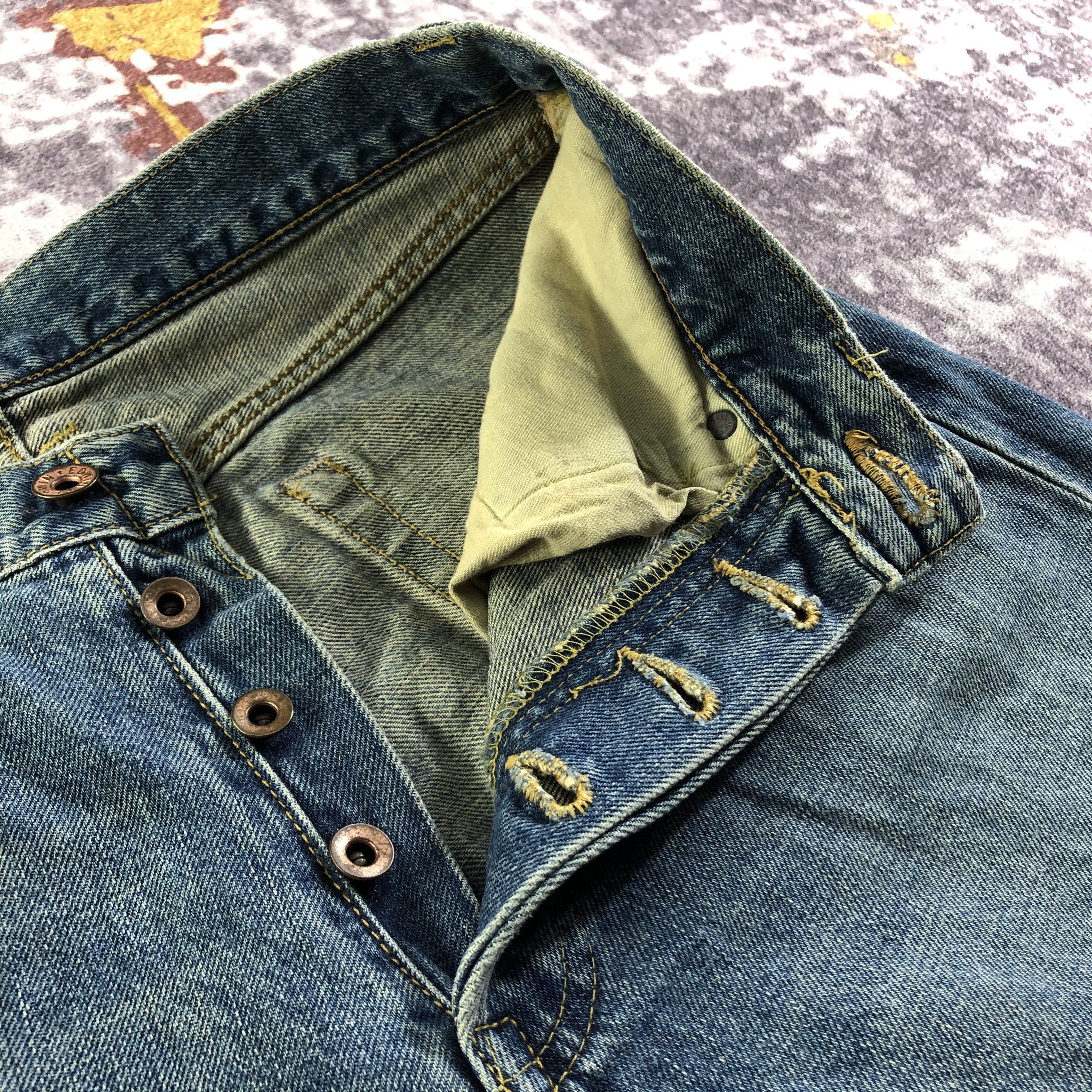 Edwin Vintage 90s Edwin 505 Selvedge Jeans-JM3597 Size US 29 - 7 Thumbnail