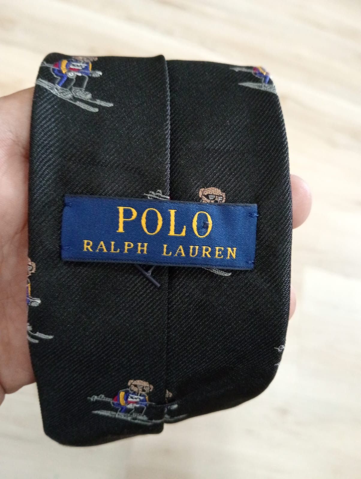 Polo Ralph Lauren Polo Ralph Lauren Bear ice skiing nectie Size ONE SIZE - 2 Thumbnail