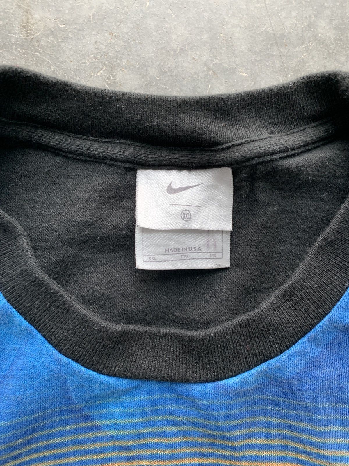 Nike × Vintage CRAZY VINTAGE 90s NIKE PRESTO PROMO TEE AOP BAGGY OVERSIZED Size US XXL / EU 58 / 5 - 4 Thumbnail