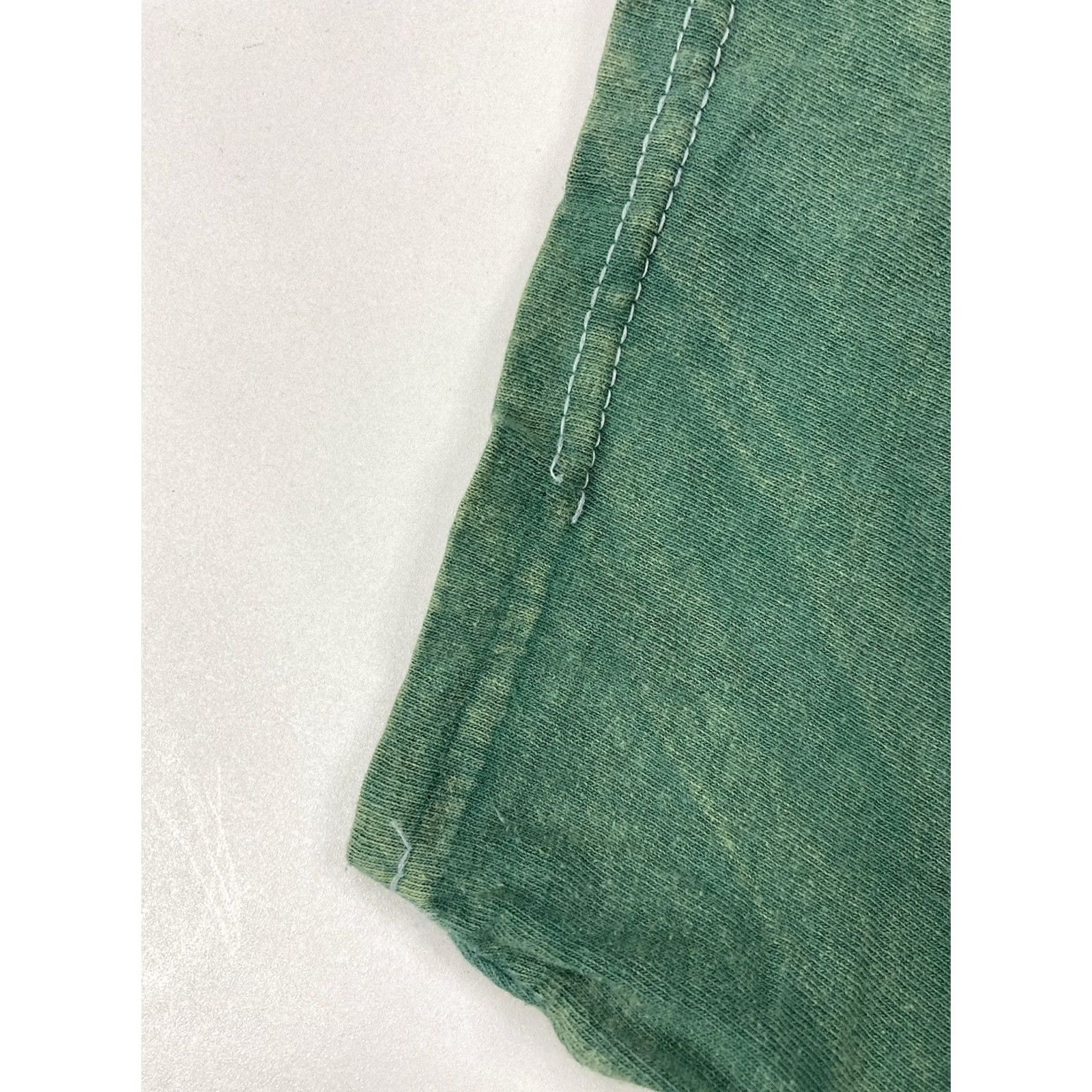 Vintage ACDC Graphic T-shirt Women Medium Green Acid Wash Short Sleeve Music Shirt Size M / US 6-8 / IT 42-44 - 4 Thumbnail