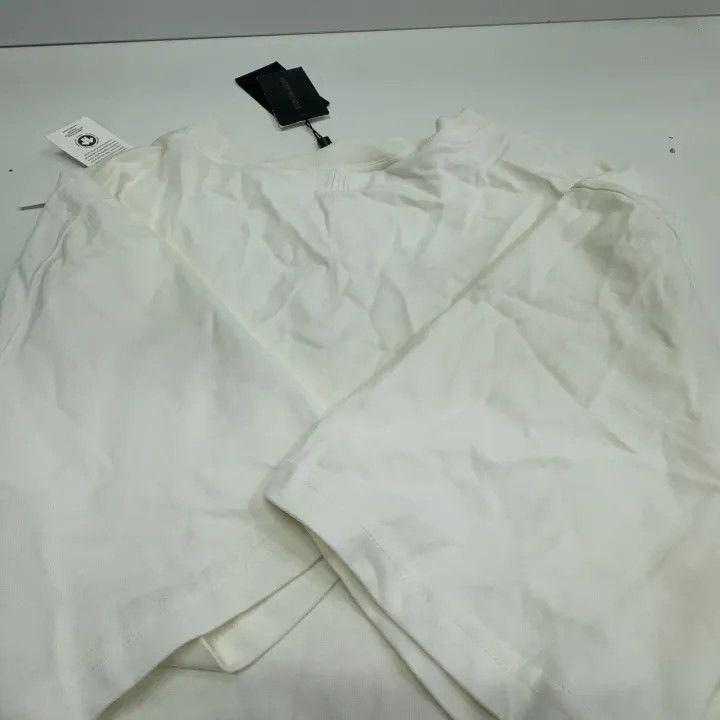AMI AMI Classic Heart Embroidered White T-Shirt -2507 Size US L / EU 52-54 / 3 - 5 Thumbnail