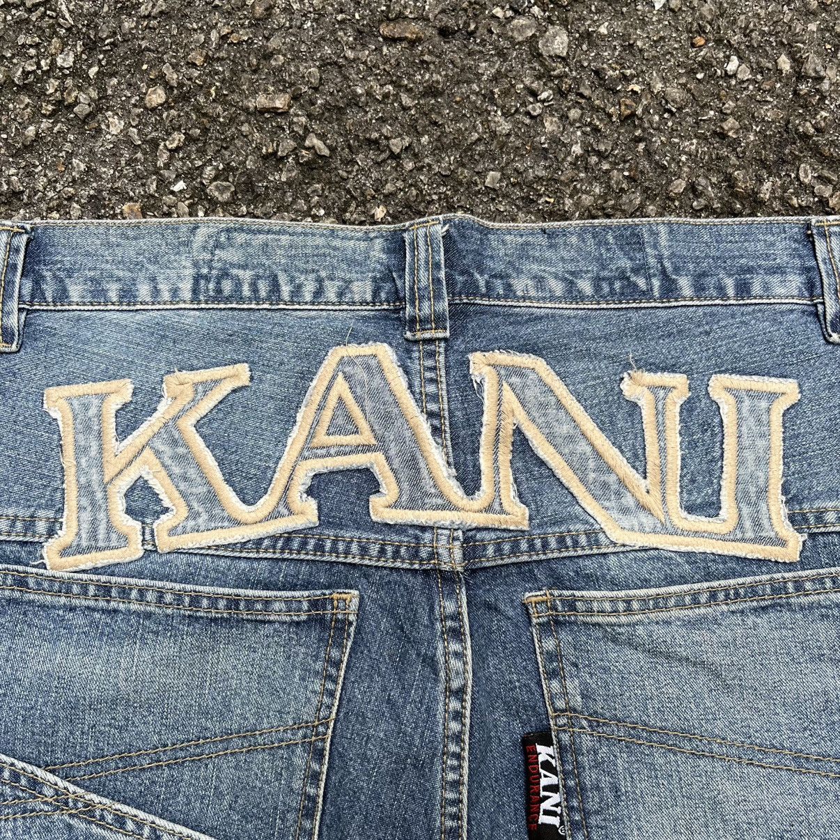 Karl Kani Karl Kani Jeans Vintage Y2K Style Denim Hip Hop SK8 Size US 31 - 10 Thumbnail