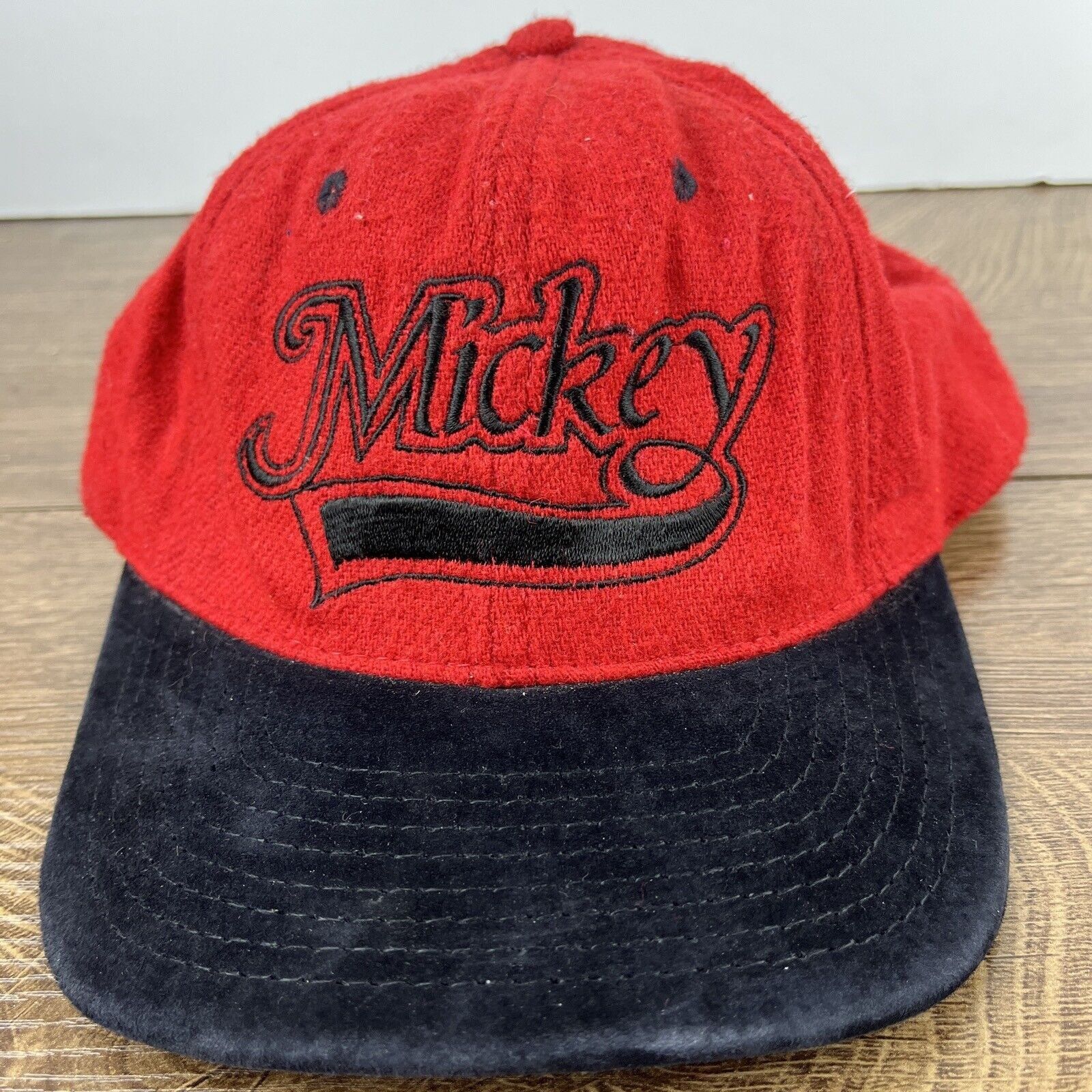 Other Mickey Mouse Hat Mickey Red Cap Red Hat Adjustable Adult Siz Size ONE SIZE - 8 Thumbnail