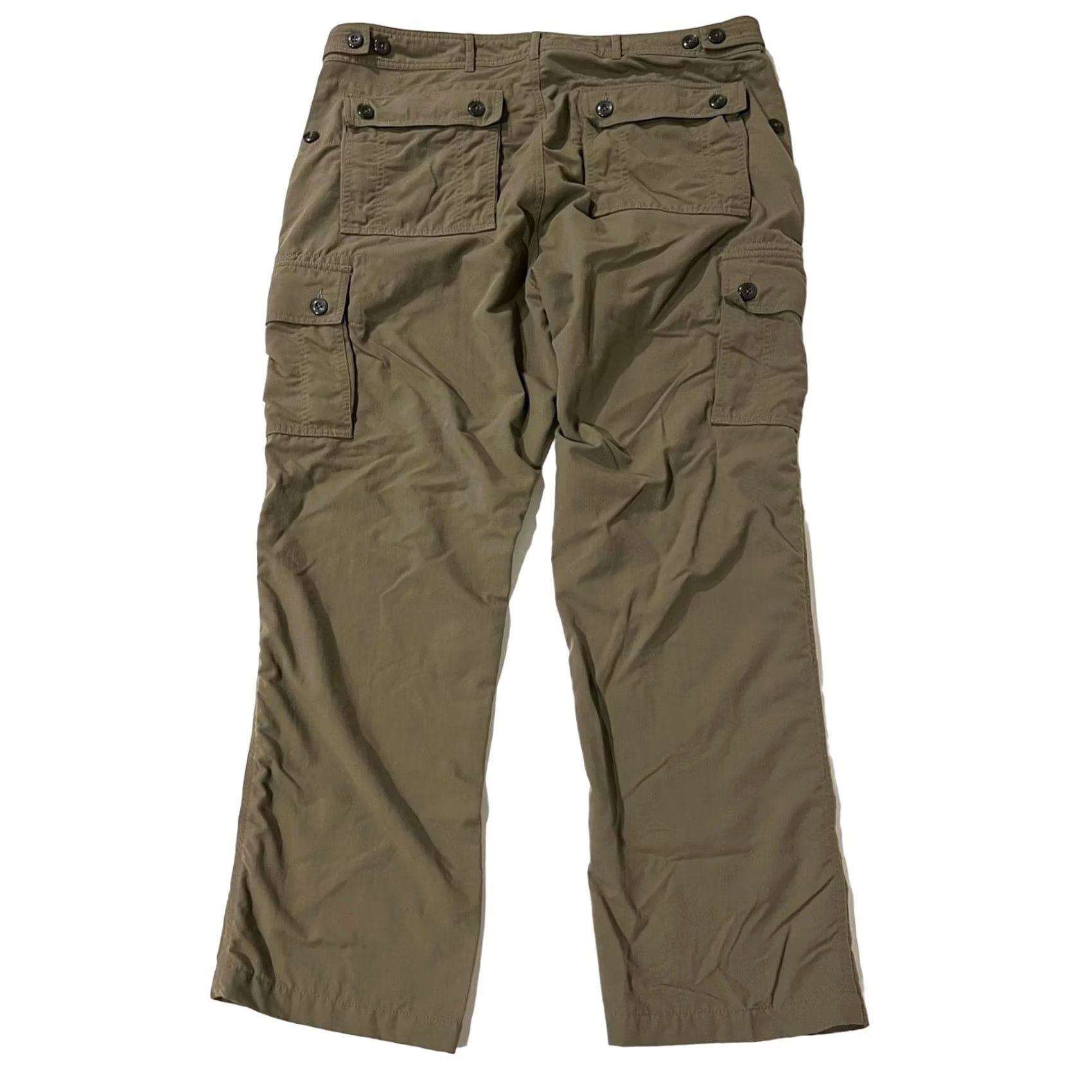 Vintage Pickpocket Proof Pants Mens Cargo Nylon 36x29 Tan Taupe Art Clothing 36 Mens Pants Cargo Nylon Tan Taupe Art Size US 36 / EU 52 - 4 Thumbnail