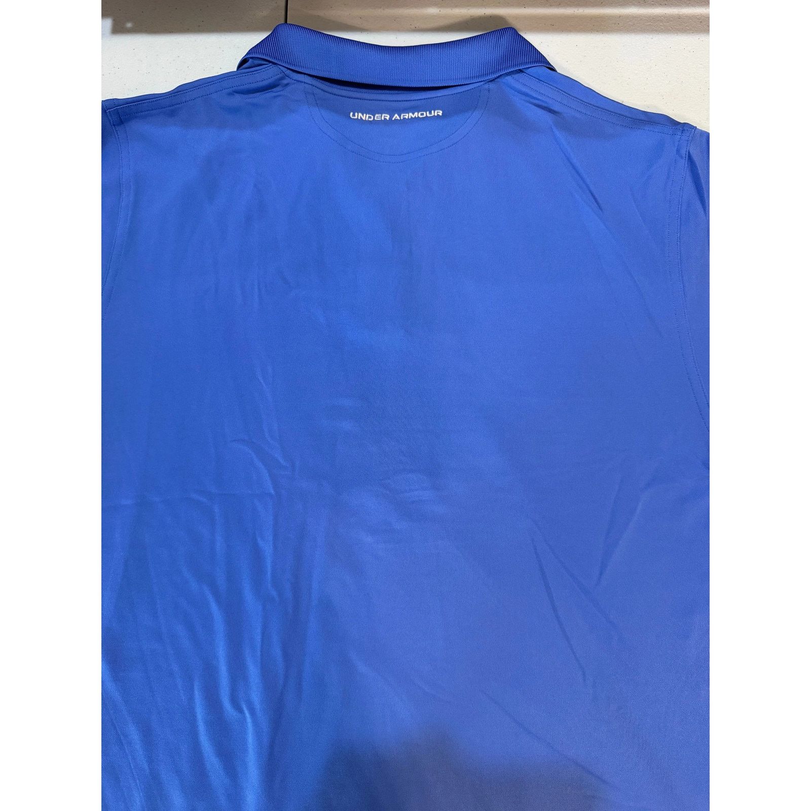 Under Armour Under Armour Mens Golf Polo Shirt XL Blue Loose Fit Athletic Size US XL / EU 56 / 4 - 3 Thumbnail