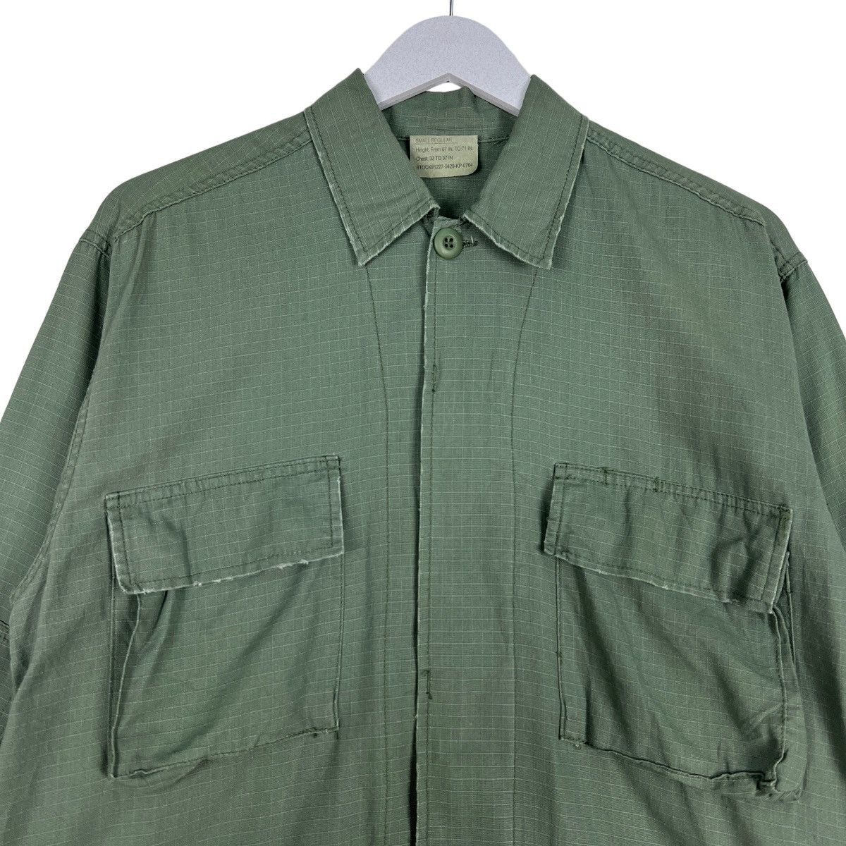 Japanese Brand 🔥 VINTAGE ROTHCO BDU RIP STOP MILITARY SHIRTS JACKET Size US S / EU 44-46 / 1 - 3 Thumbnail