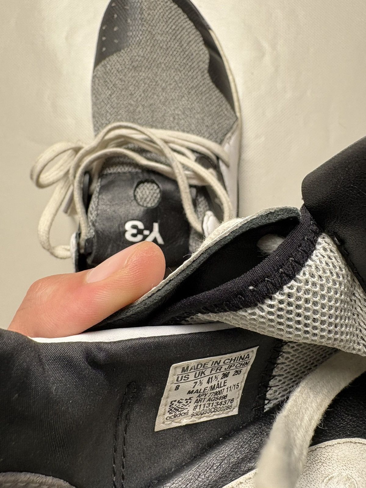 Adidas × Y-3 Adidas Y-3 Boost QR Run Shoes Size US 7.5 / EU 40-41 - 6 Thumbnail