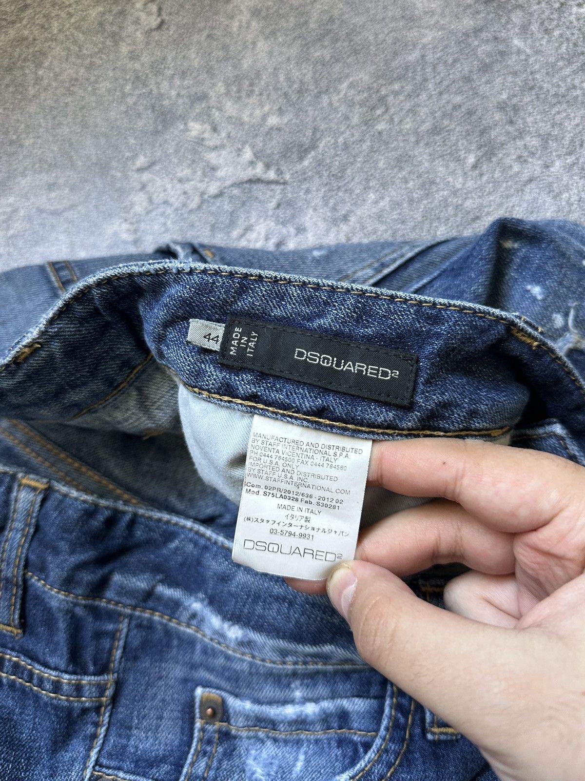 Dsquared2 Vintage Dsquared2 Women’s Distressed Denim Jeans Size 44 Size 30" / US 8 / IT 44 - 3 Thumbnail