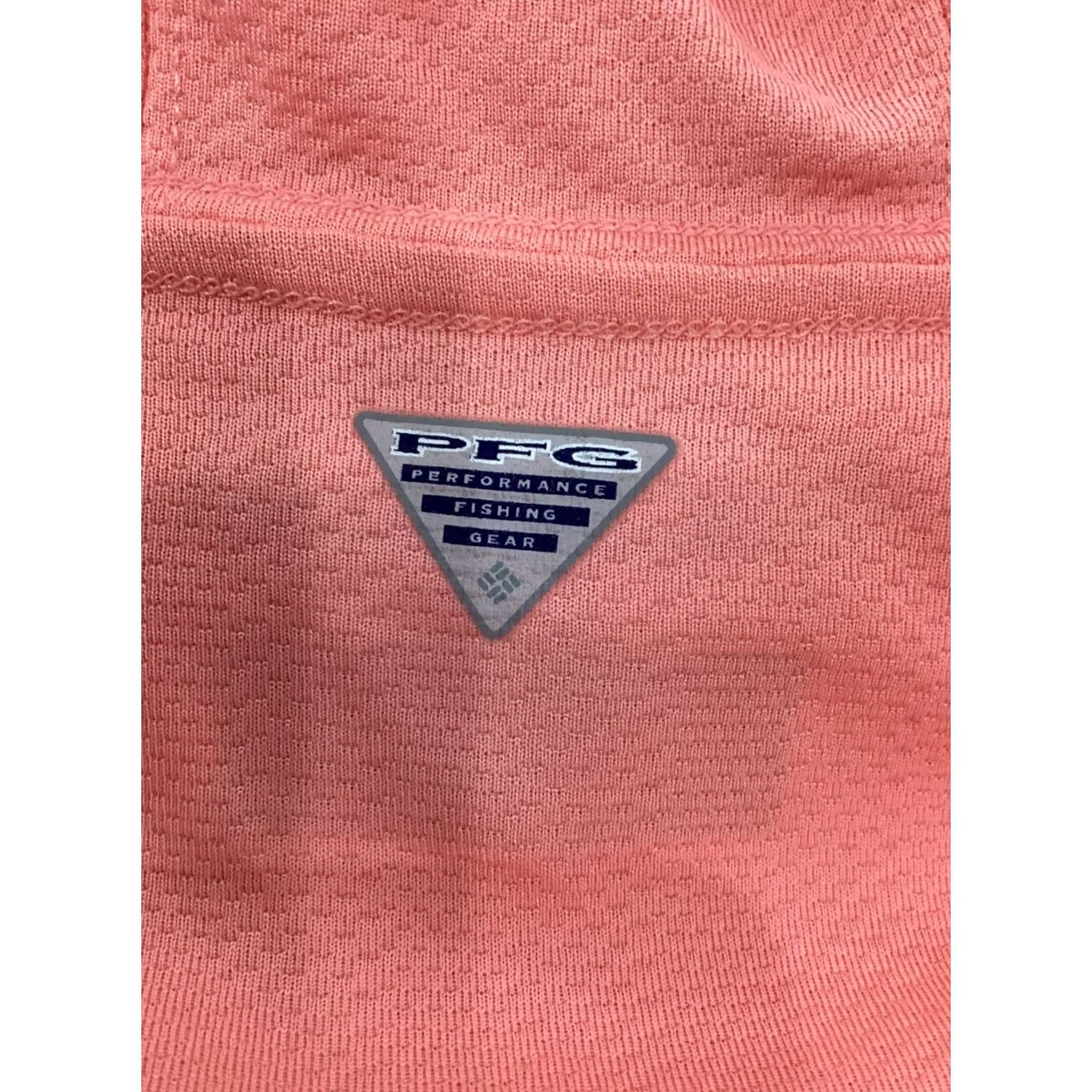 Vintage Columbia PFG Hooded Shirt Men Button-Up Long Sleeve XS Pink Women's XSmall Regular Size Hooded Logo Athletic Size US XS / EU 42 / 0 - 4 Thumbnail