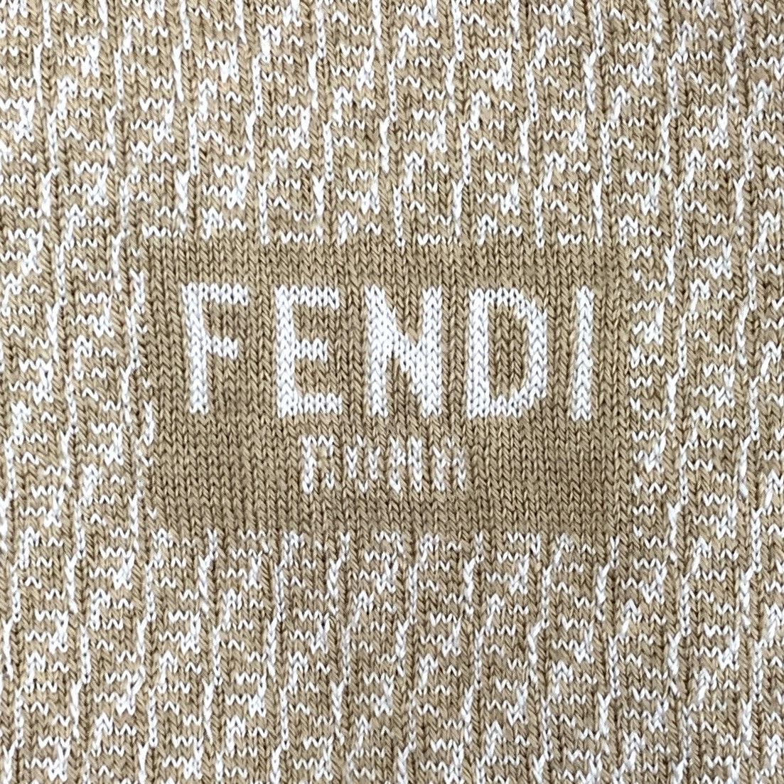 Fendi Fendi Brown Logo Intarsia Wool Knit Shorts K26WX Size 30" / US 8 / IT 44 - 5 Thumbnail