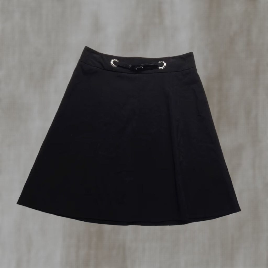 Vintage Cato Skirt Women Long A-Line Solid Black 14 Casual Preppy Bohemian 14 Women Size 36" / US 14 / IT 50 - 1 Thumbnail