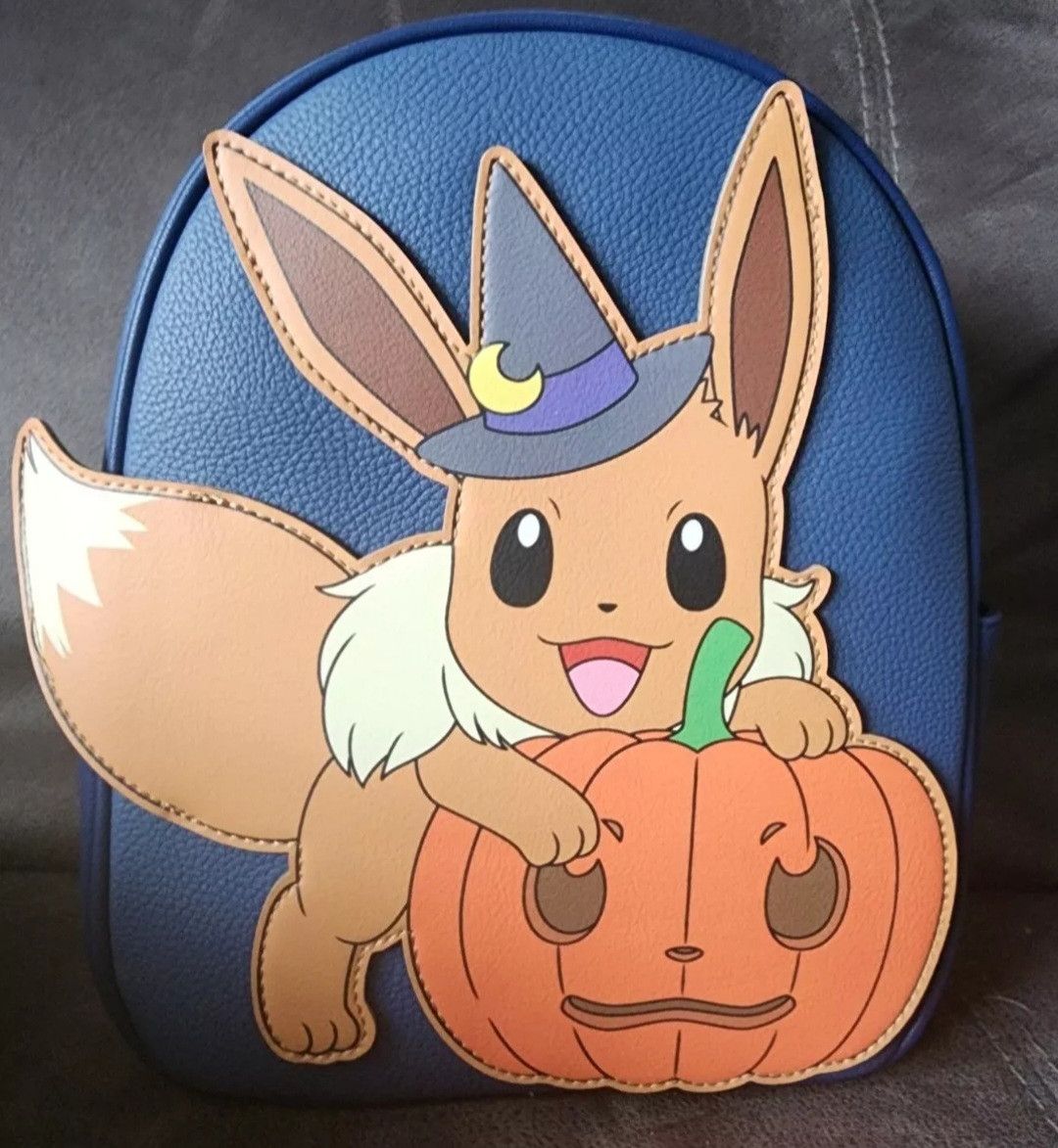 image of Unkwn Pokémon Eevee Halloween Mini Backpack - Boxlunch Exclusive in Blue, Women's