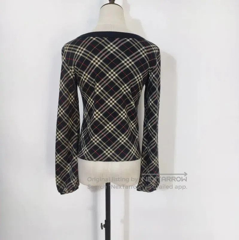 Burberry Burberry Spring Autumn Plaid Long Sleeve T-Shirt. Size M / US 6-8 / IT 42-44 - 6 Thumbnail