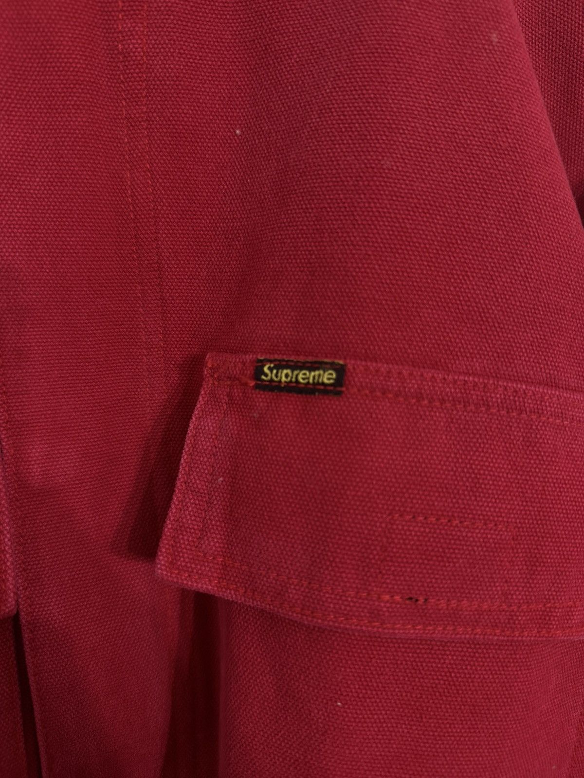 Supreme Old English Canvas Jacket Size US L / EU 52-54 / 3 - 2 Thumbnail