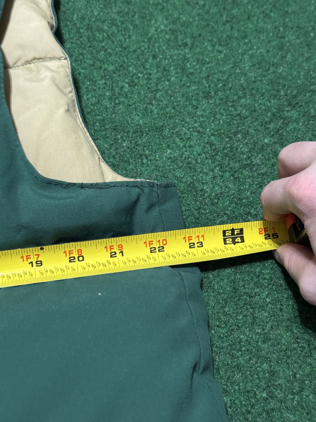 Sears Vintage Sears Down Green 70s 80s Snap Up Large Puffer Vest Size US L / EU 52-54 / 3 - 6 Thumbnail
