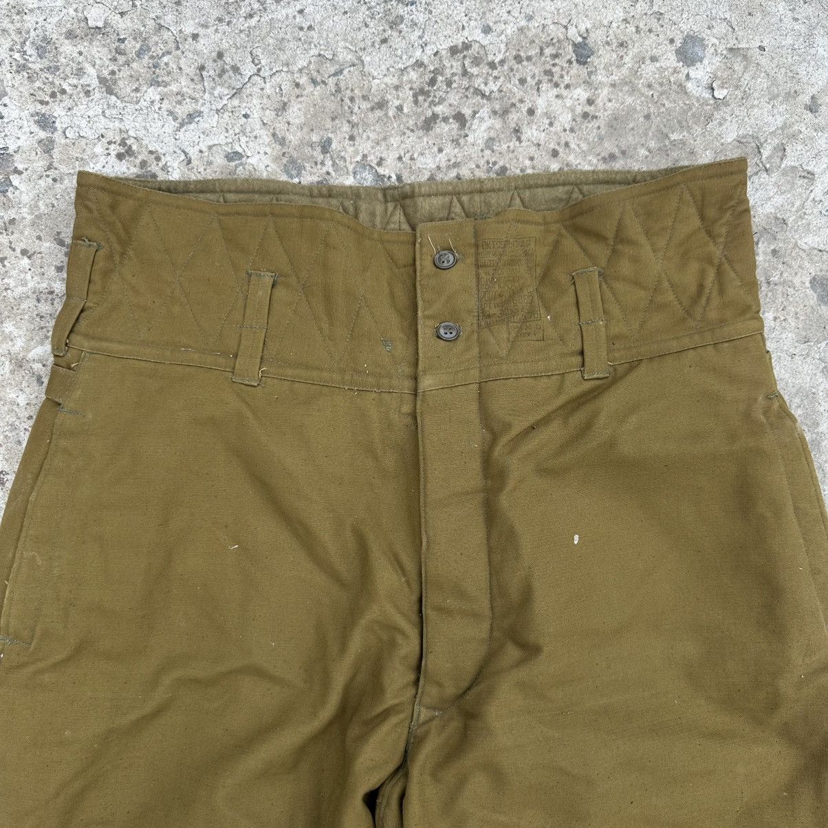 Other VTG USSR Rare Japanese Style Antique Pants 70s War Soviet Size US 37 - 7 Thumbnail