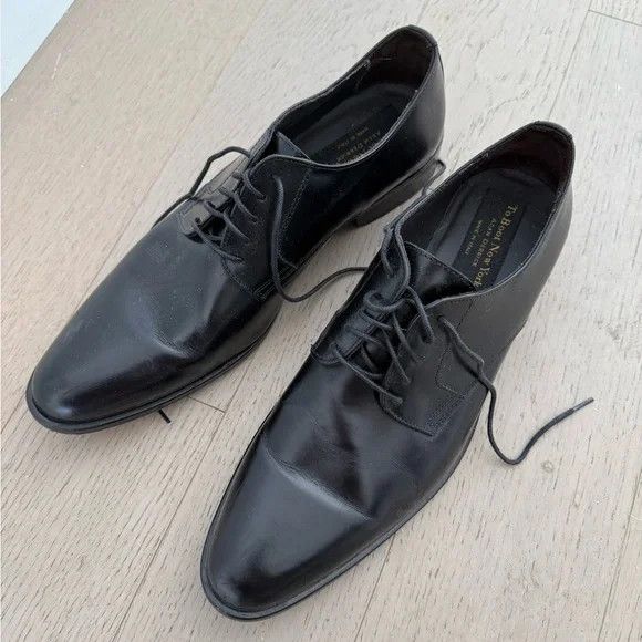 To Boot New York To Boot New York Adam Derrick Black Oxford Shoes Size US 13 / EU 46 - 2 Thumbnail