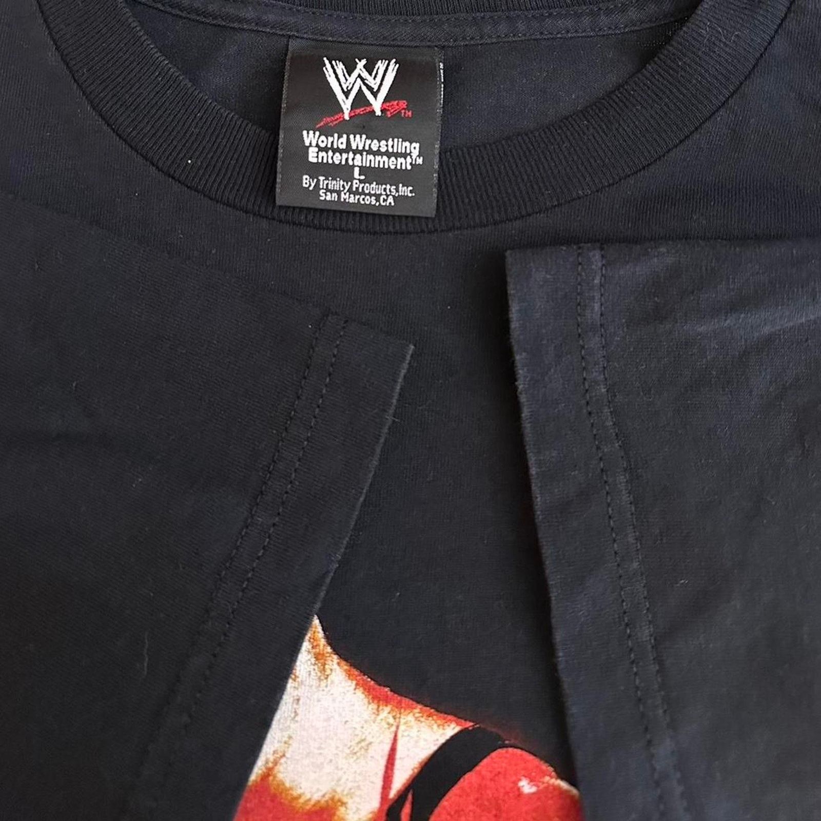 WCW/nWo × WWE Vintage 2005 Kane WWE Shirt Size US L / EU 52-54 / 3 - 8 Thumbnail