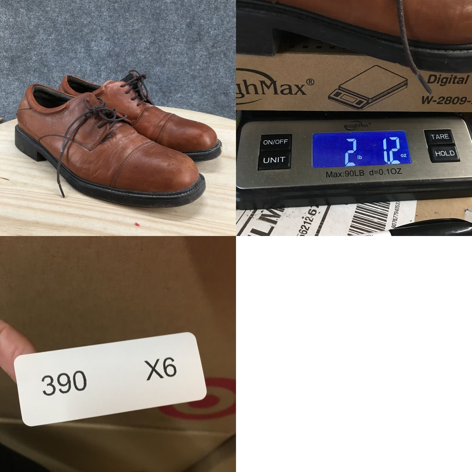 Nunn Bush Nunn Bush Maxwell Dress Cap Toe Oxford Shoes Mens 9.5 M Brown Leather Size ONE SIZE - 11 Thumbnail