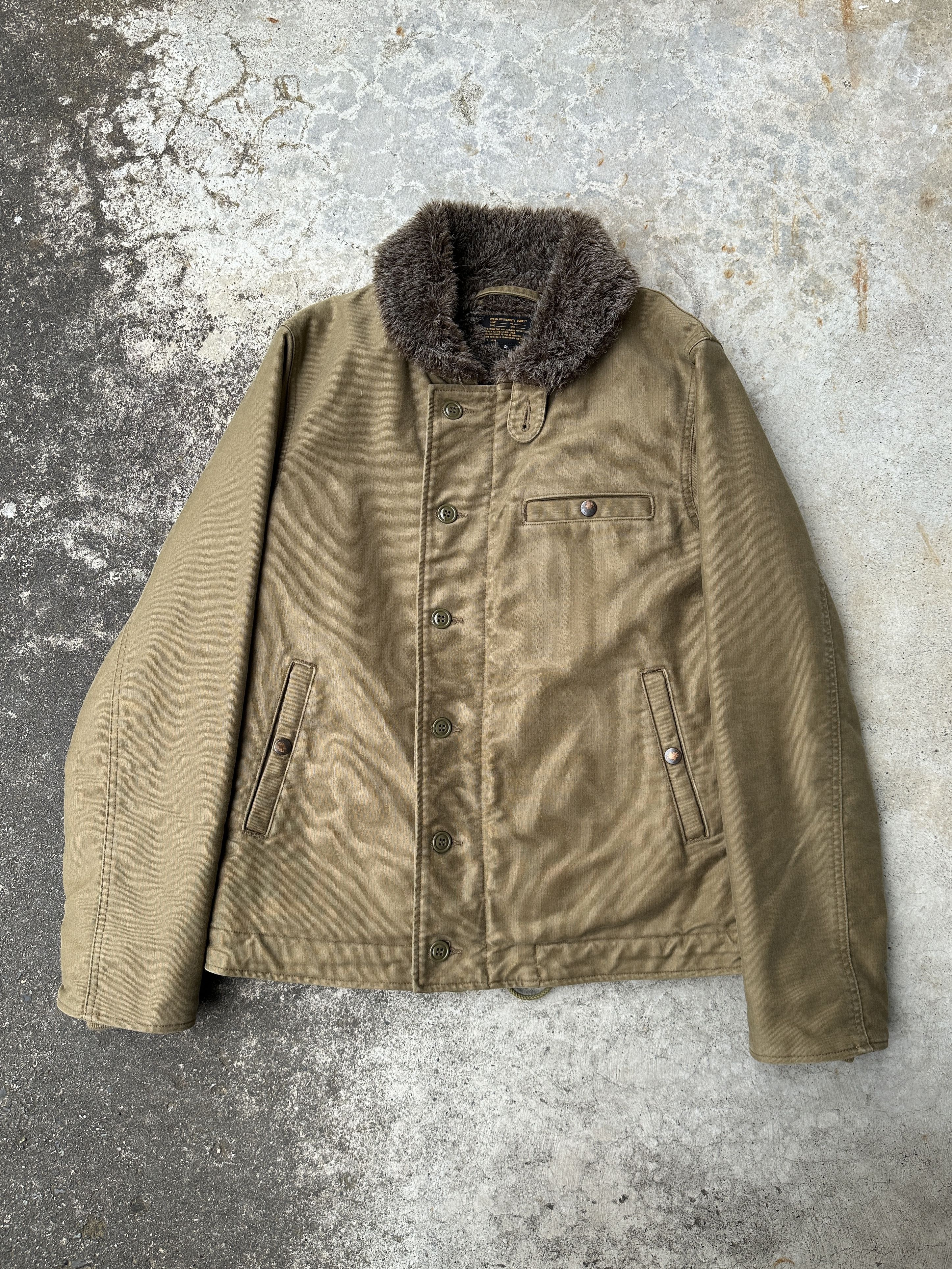 Japanese Brand N1 Deck Jacket USN Buzz Ricksons Toyo Enterprise RRL Size US M / EU 48-50 / 2 - 1 Thumbnail