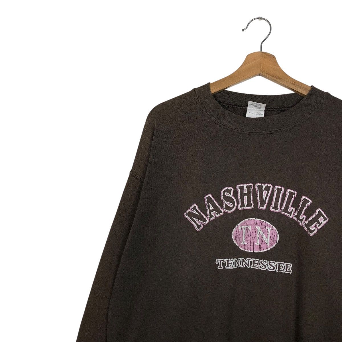 Vintage 🔥VINTAGE SWEATSHIRT CREWNECK NASHVILLE TENNESSEE BIG LOGO Size US L / EU 52-54 / 3 - 9 Thumbnail
