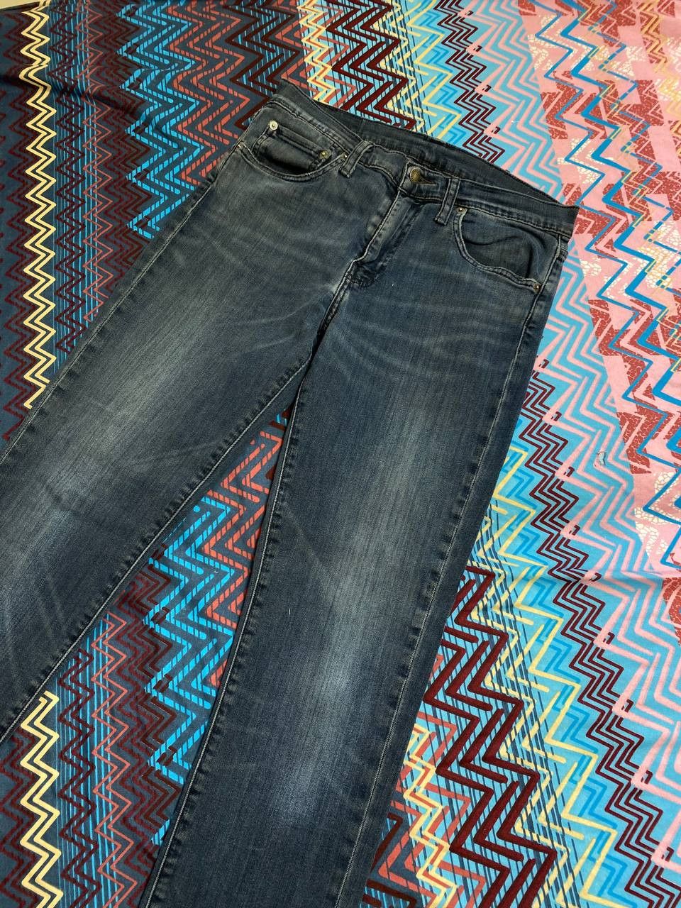 Levi's Distressed jeans pants w32 Levi's Y2K vintage streetwear Size US 32 / EU 48 - 9 Thumbnail