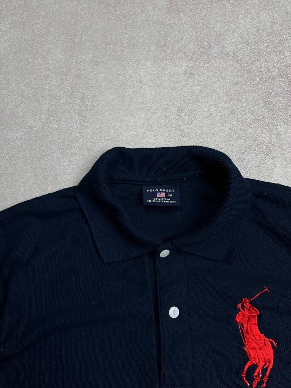 Polo Ralph Lauren Vintage Polo Ralph Lauren Chief Keef Style Bog Pony Shirt M Size US M / EU 48-50 / 2 - 4 Thumbnail