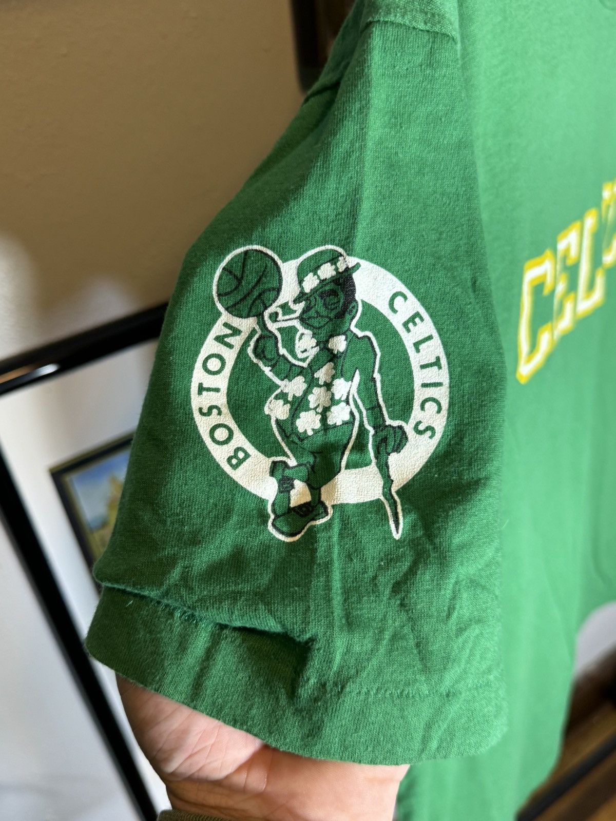 Vintage Vintage Boston Celtics Shirt Size US XL / EU 56 / 4 - 2 Thumbnail