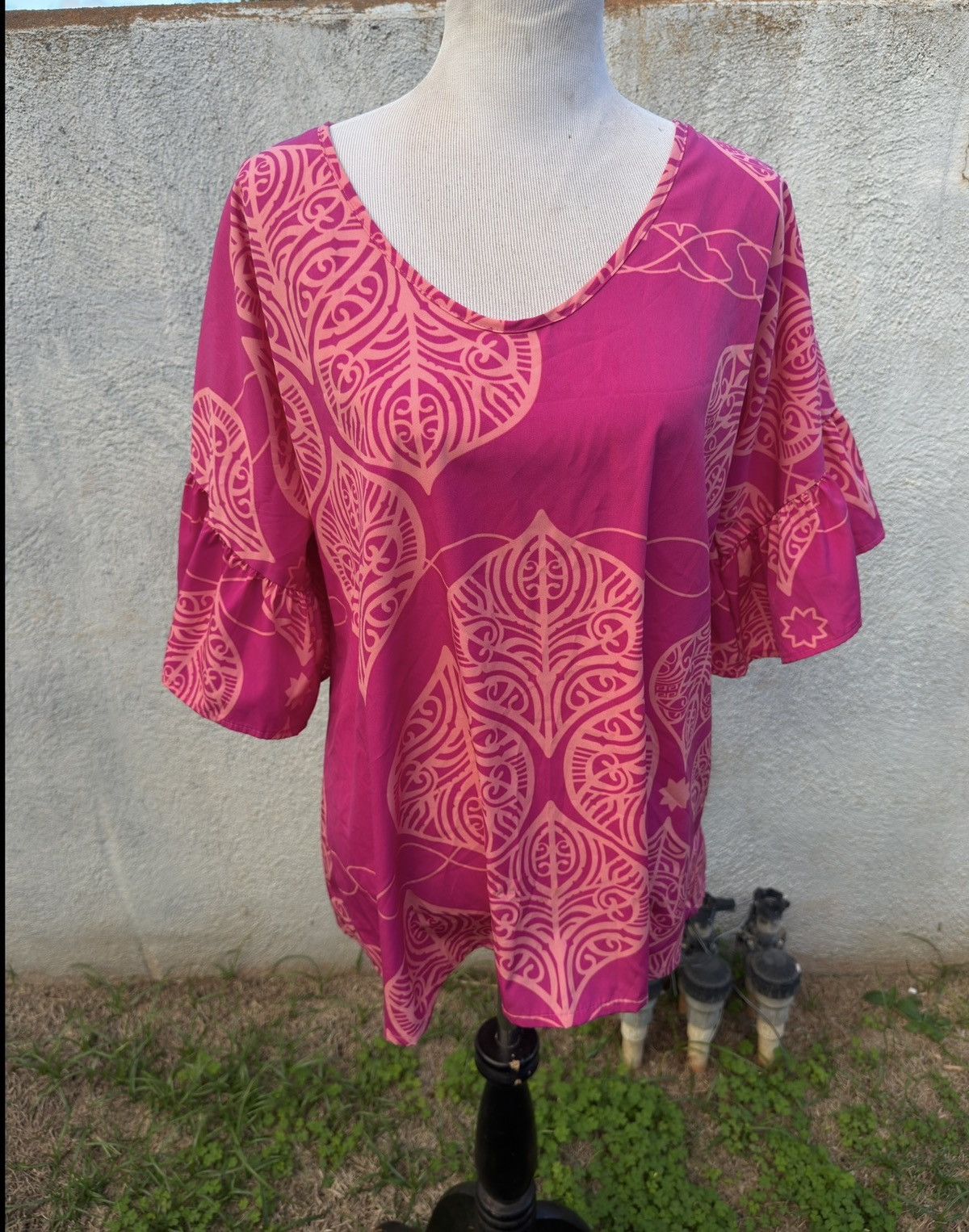 Other PreOwned Manuhealii Hawaiian Blouse Multicolored Women's XL Size XL / US 12-14 / IT 48-50 - 1 Thumbnail