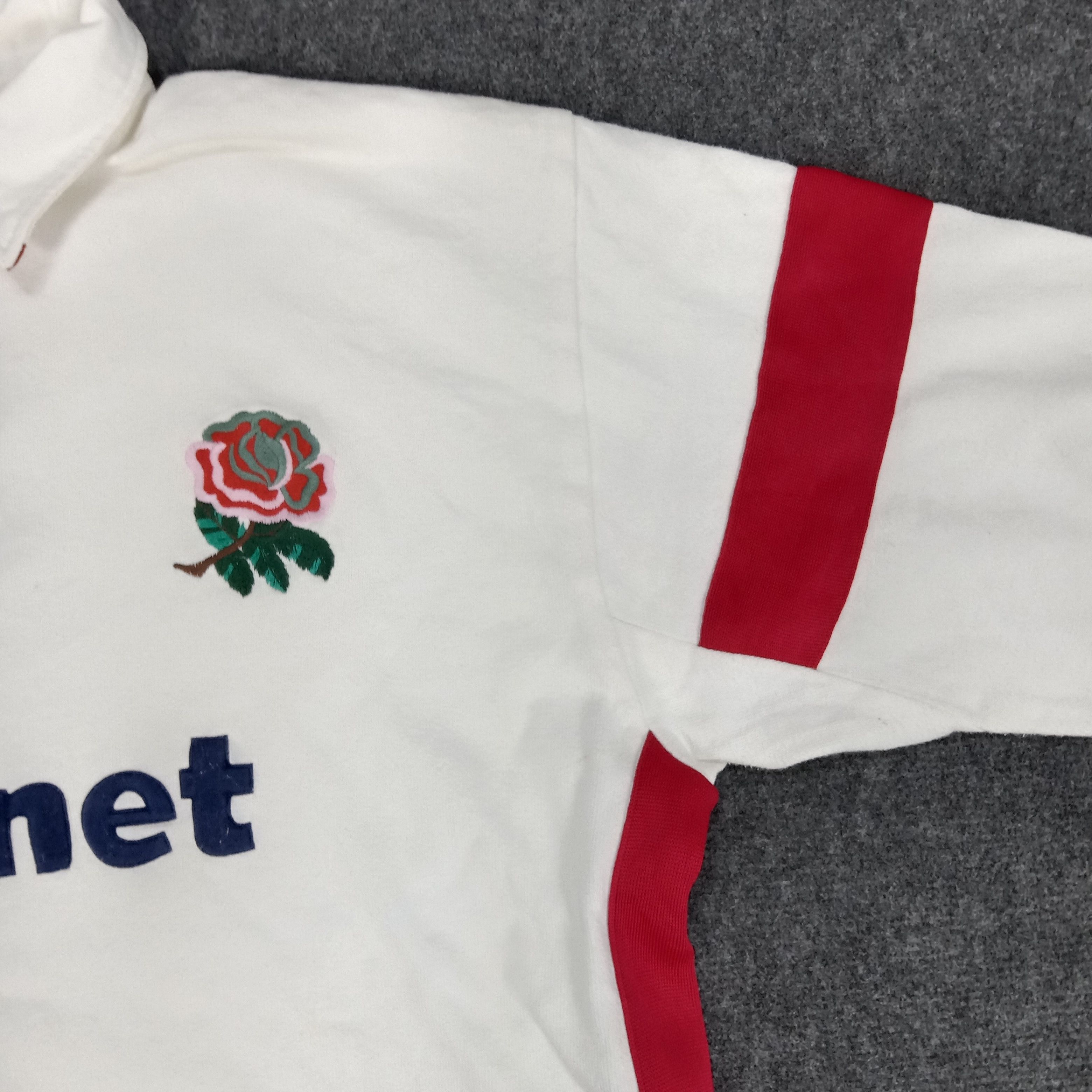 Nike × Vintage England Nike Rugby Sport Team Collared Jersey Size US XL / EU 56 / 4 - 5 Thumbnail