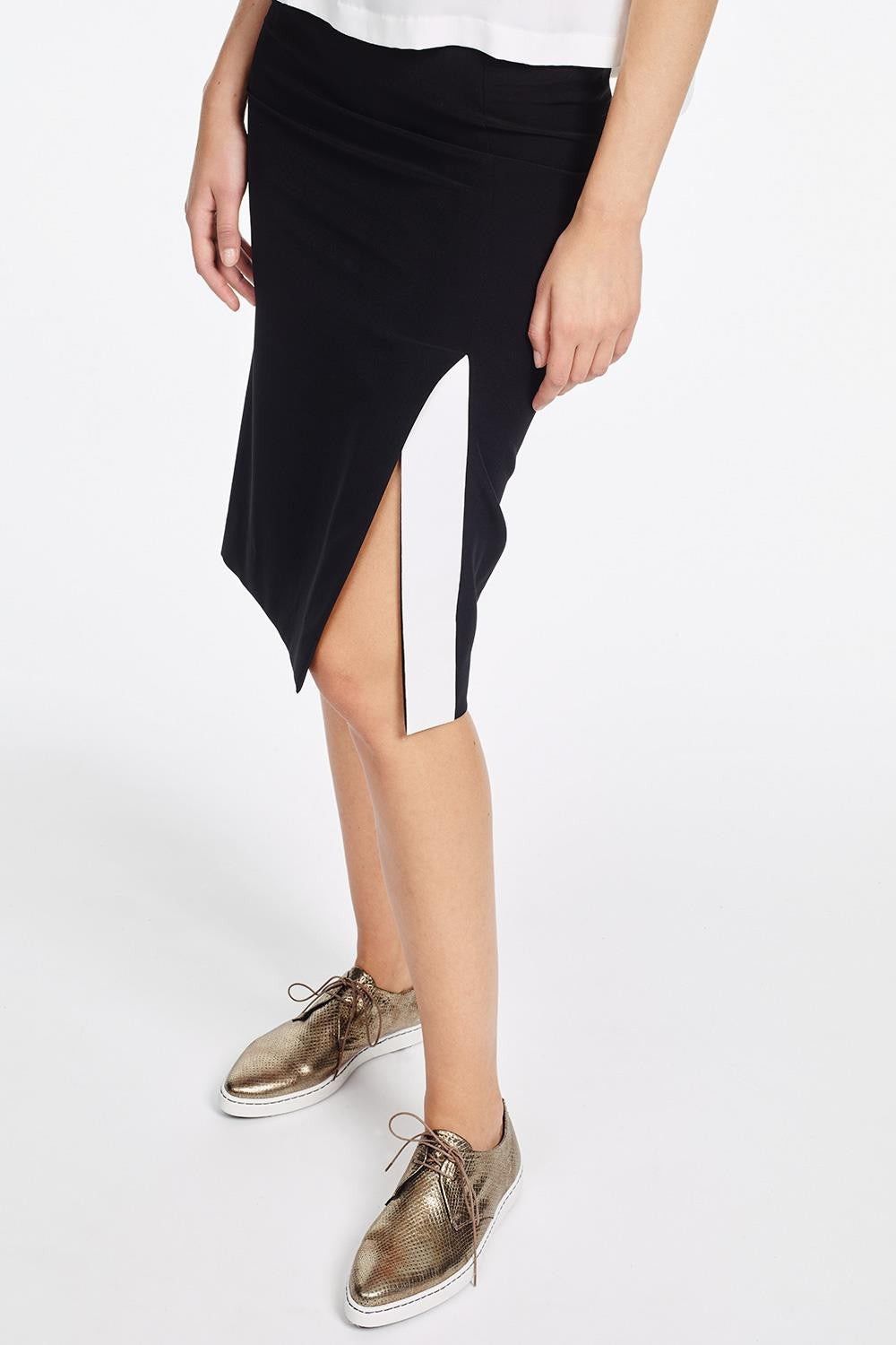 Cop Copine Cop Copine Pistols Black Elegant Skirt Size EU38 Size 27" / US 4 / IT 40 - 1 Thumbnail