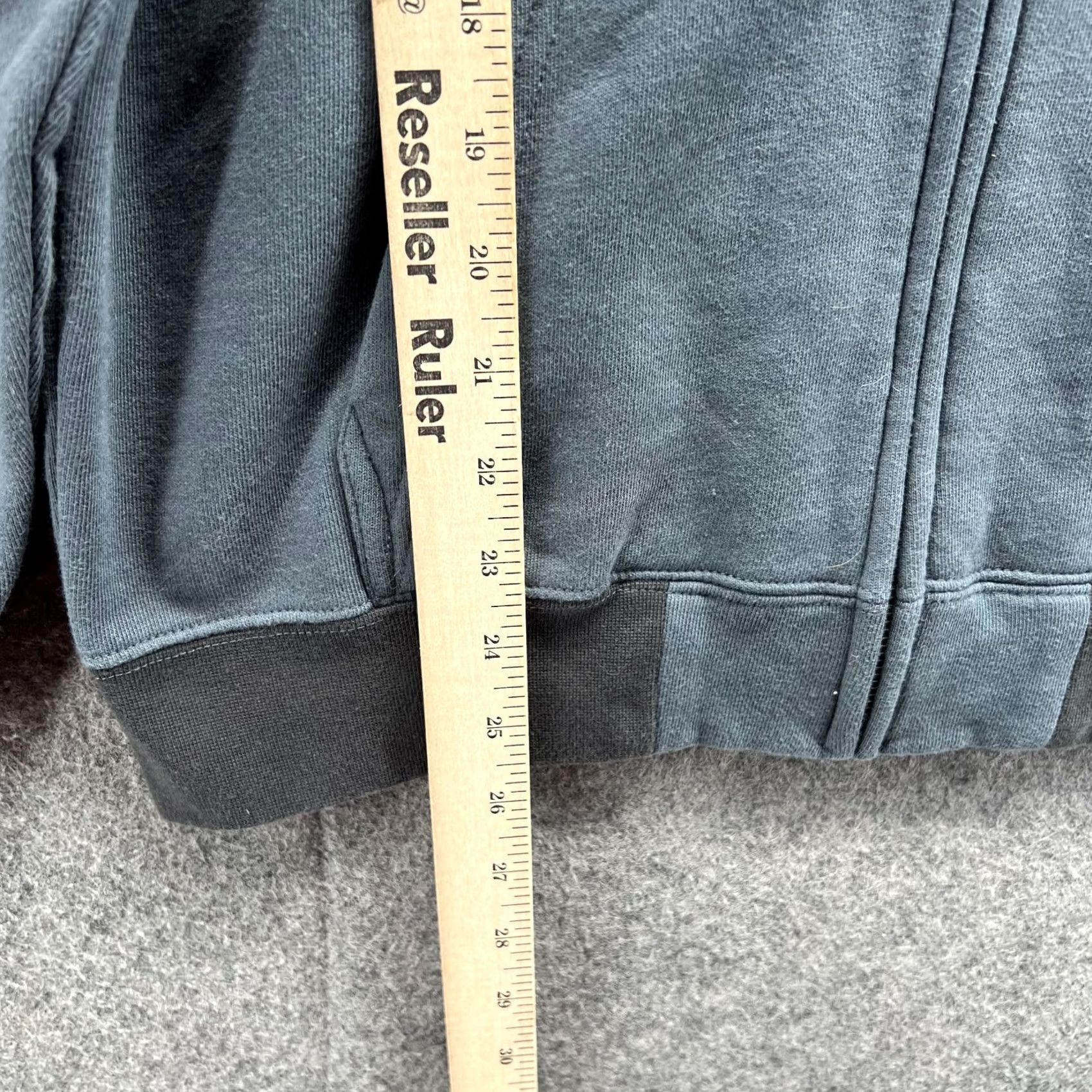 Vans Vans Womens Extra Large Wings Gray Full Zip Hoodie Fleece Cotton Size XL / US 12-14 / IT 48-50 - 7 Thumbnail