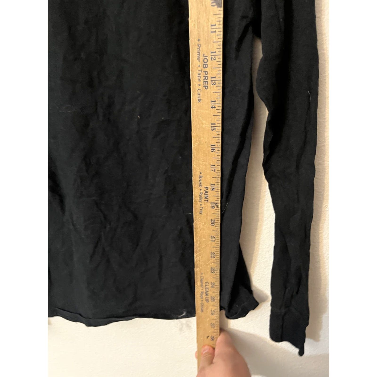 Champion VINTAGE Champion Long Sleeve Pullover T-Shirt Black Small Mens Size US S / EU 44-46 / 1 - 4 Thumbnail