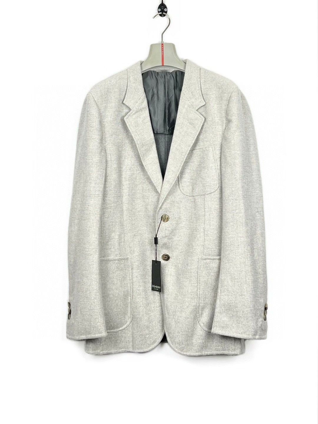 Saint Laurent Paris Yves Saint Laurent Wool Blazer Size US L / EU 52-54 / 3 - 1 Thumbnail
