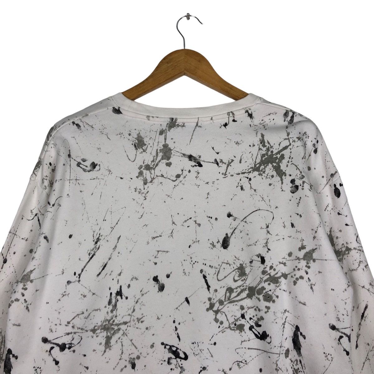 Japanese Brand Rare Painting Abstract Design Sweatshirt Jumper white Size US S / EU 44-46 / 1 - 8 Thumbnail