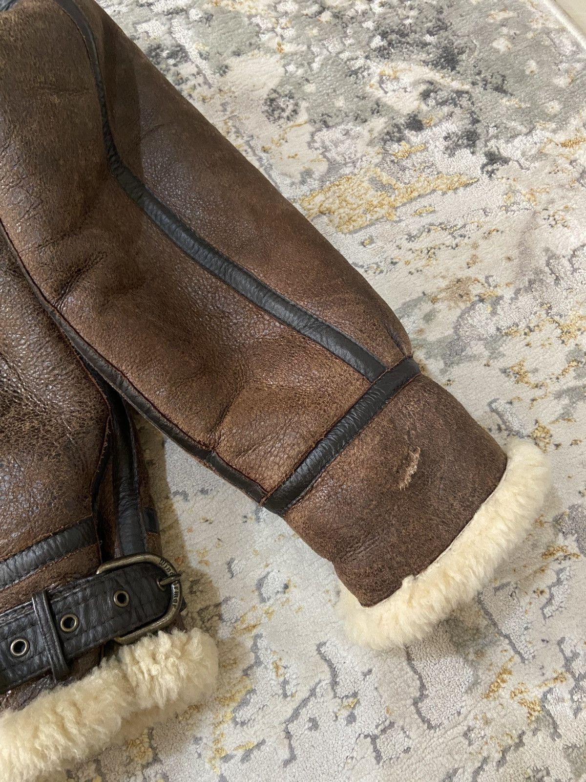 Vintage VINTAGE B3 WIND ARMOUR SHEEPSKIN SHERPA Size US L / EU 52-54 / 3 - 12 Thumbnail