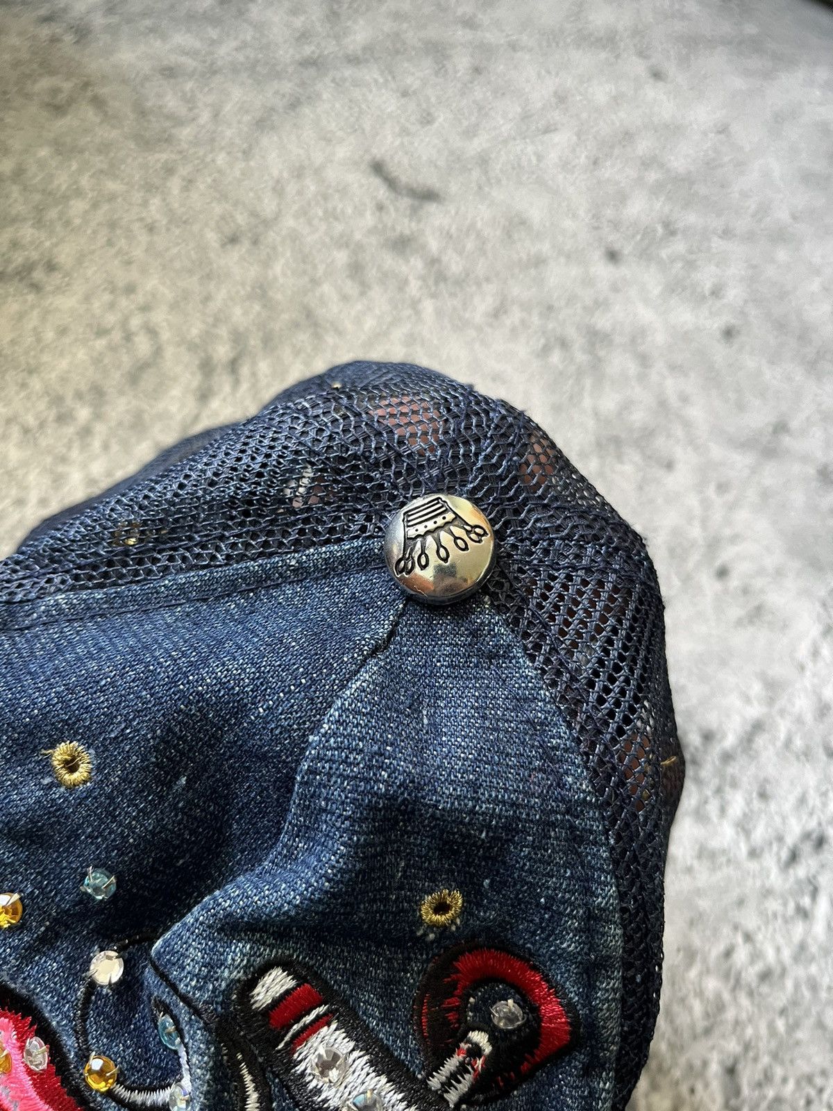 Christian Audigier × Ed Hardy Vintage Christian Audigier Cap Big Logo Ed Hardy Y2K Rare Size ONE SIZE - 4 Thumbnail